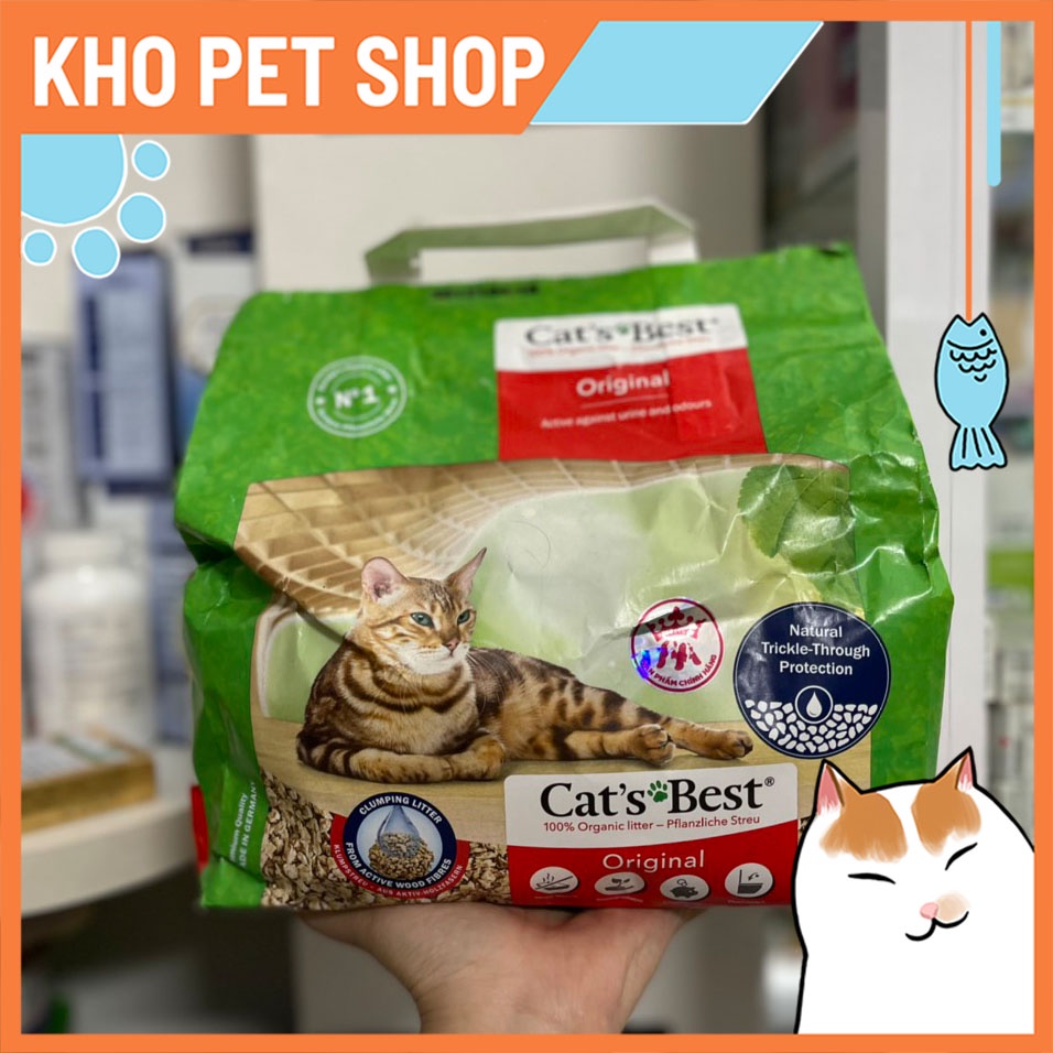 Cát gỗ hữu cơ Cat’s Best Original 5l