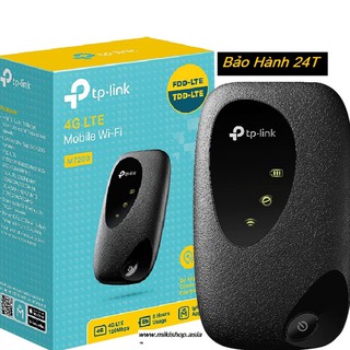 (BH 24 Tháng) Bộ Phát Wifi Di Động 4G LTE TP-Link M7200 2.4GHz 150Mbps