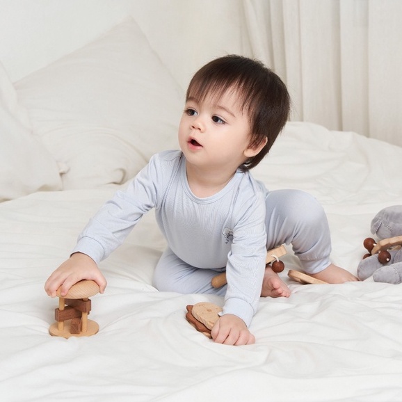 Bộ Body dài tay La pomme sơ sinh