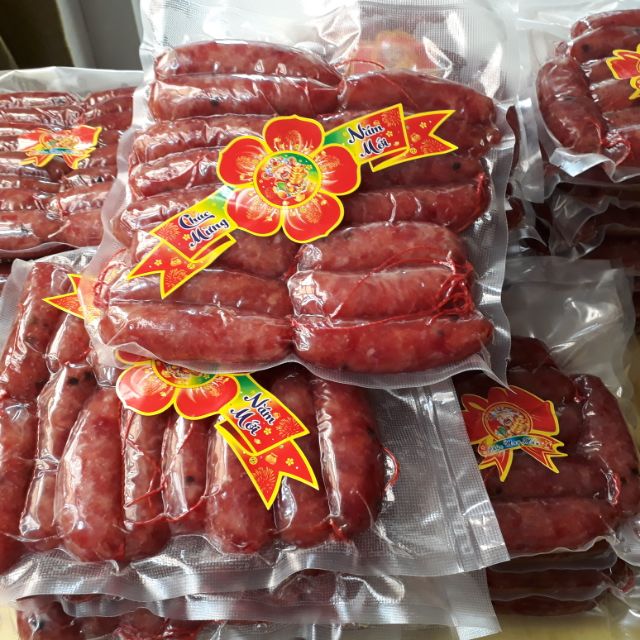 COMBO 3KG LẠP XƯỞNG TƯƠI LONG AN(TÚI 1KG) - Hình thật