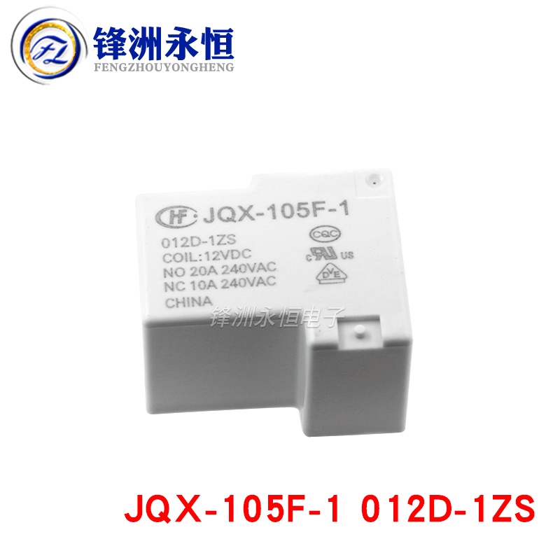 Rơ Le JQX-105F-1-012D 024D-1ZS 12V 24V 5 Pins 20A