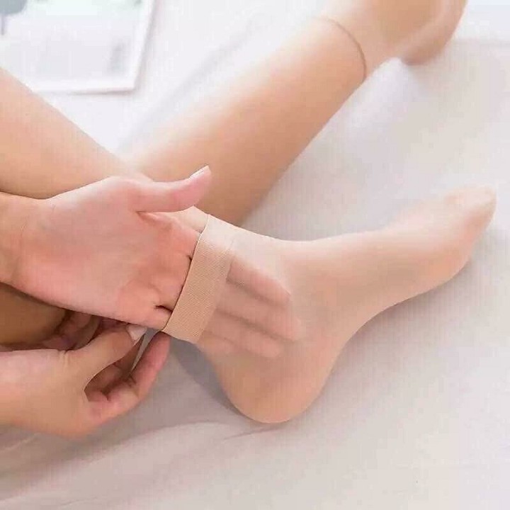 10 Đôi Tất Da Chân Ngắn Loại Mỏng - Mát, Dai Khó Rách Hay Xước