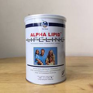 (Tặng 1 bình lắc) 1 hộp sữa Alpha Lipid 450g, nguyên mã code