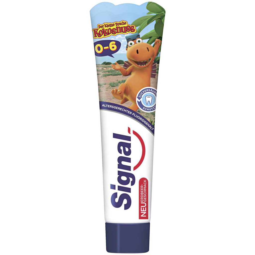 Signal Zahnpaste - Kem Đánh Răng Signal Cho Bé 0-6 Tuổi