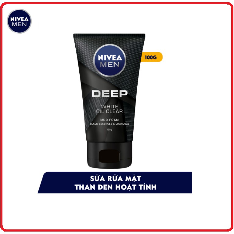 Sữa Rửa Mặt NIVEA Men Tuýp