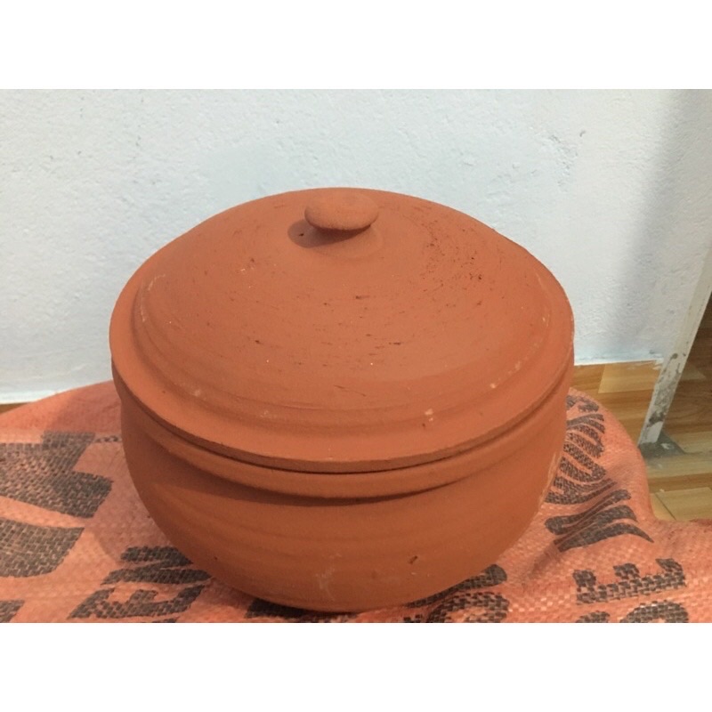 Niêu đất nấu cơm,kho cá-size 17 va 20 cm đủ ảnh thật Shop chụp