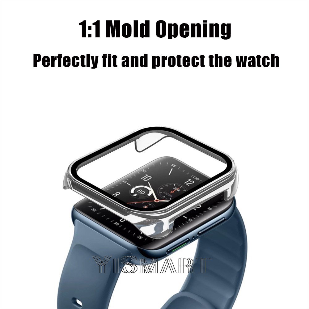 Ốp Bảo Vệ Toàn Diện + Kính Cường Lực Dành Cho Đồng Hồ OPPO Watch 2 46mm 42mm
