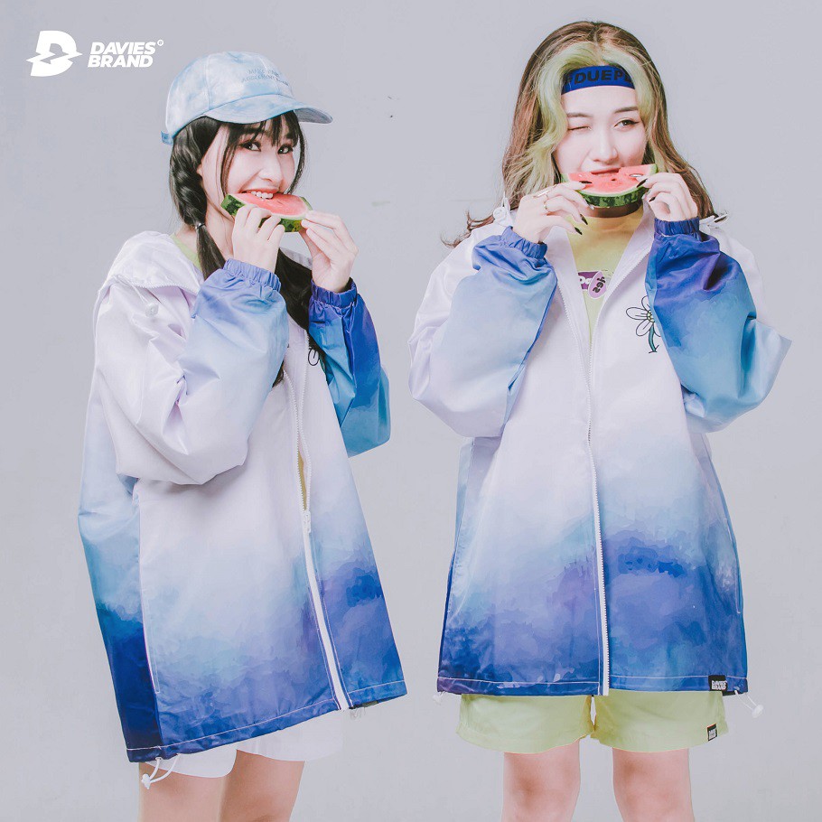 Áo khoác dù nữ form rộng DAVIES - Davies Farm Jacket