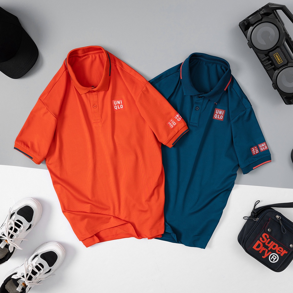 ÁO POLO UNI THUN TRƠN THỂ THAO NAM ⚡SALE 30%⚡ [AUH010]