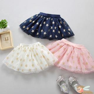 Chân Váy Xoè Tutu Hoạ Tiết Ngôi Sao Cho Bé Gái Từ 1-6 Tuổi