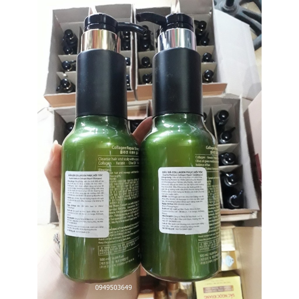 bộ dầu cặp collagen Sophia Hàn Quốc 500g | BigBuy360 - bigbuy360.vn