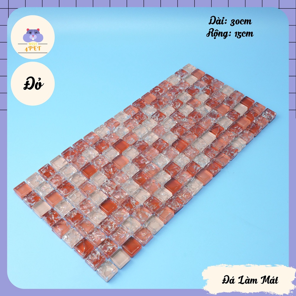 Đá làm mát, tản nhiệt mùa hè cho Hamster, Guinea Pig