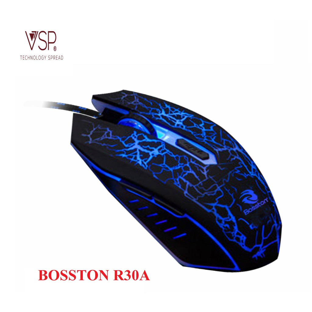 CHUỘT GAME BOSSTON R30A/B + LÓT