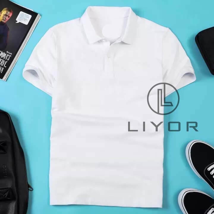 Áo Phông Nam Có Cổ, Áo Polo Nam Liyorstore Basic Trơn Đơn Giản - Acb4085