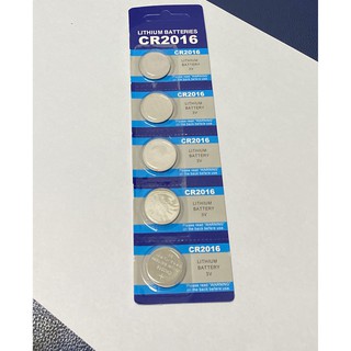 Vỉ 05 Pin cúc áo Sony Lithium CR2016