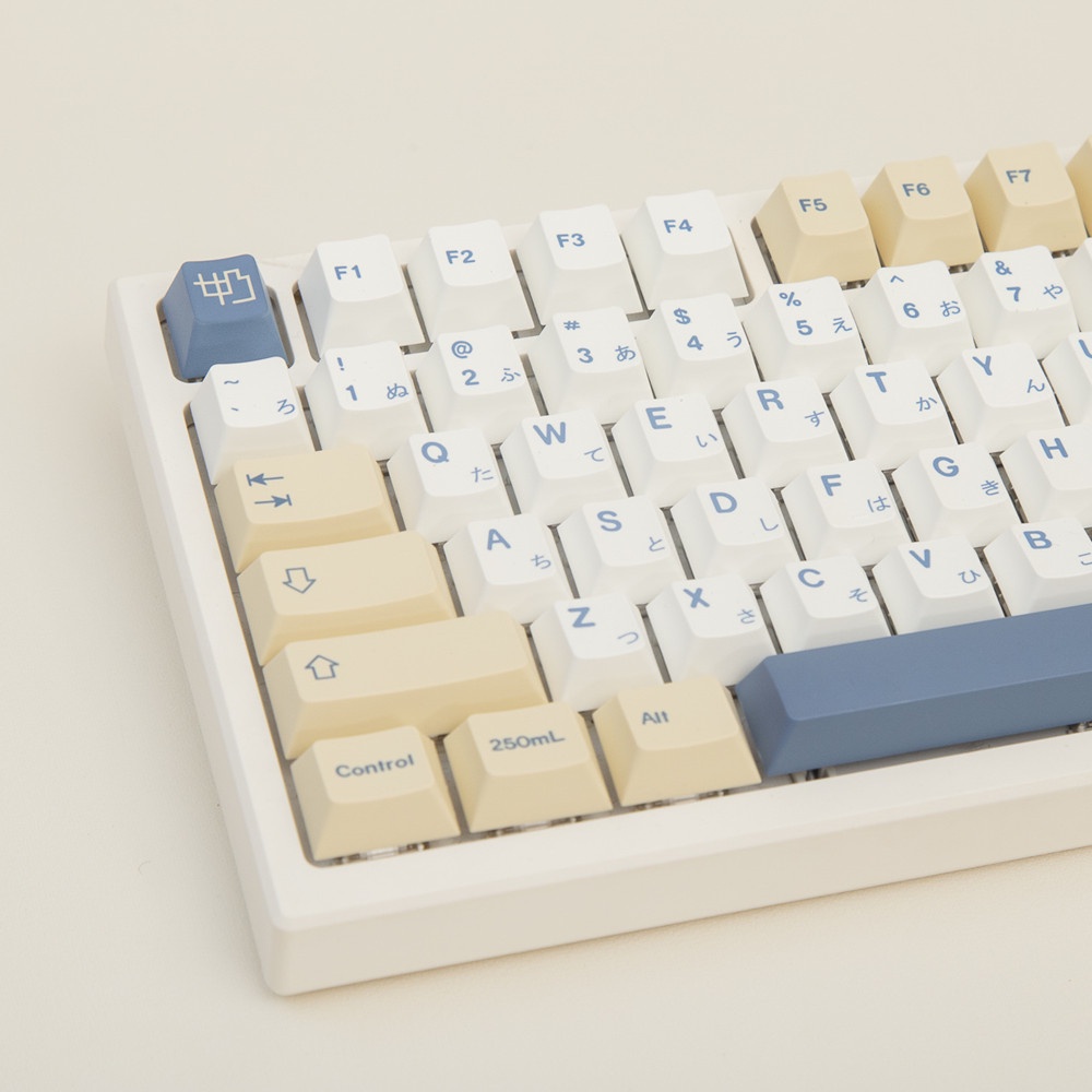 GMK Soyamilk Keycaps Cherry Profile 135 phím PBT DYE SUB bàn phím cơ học Keycap