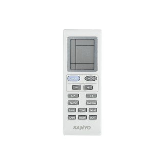 Remote máy lạnh SANYO viền xanh