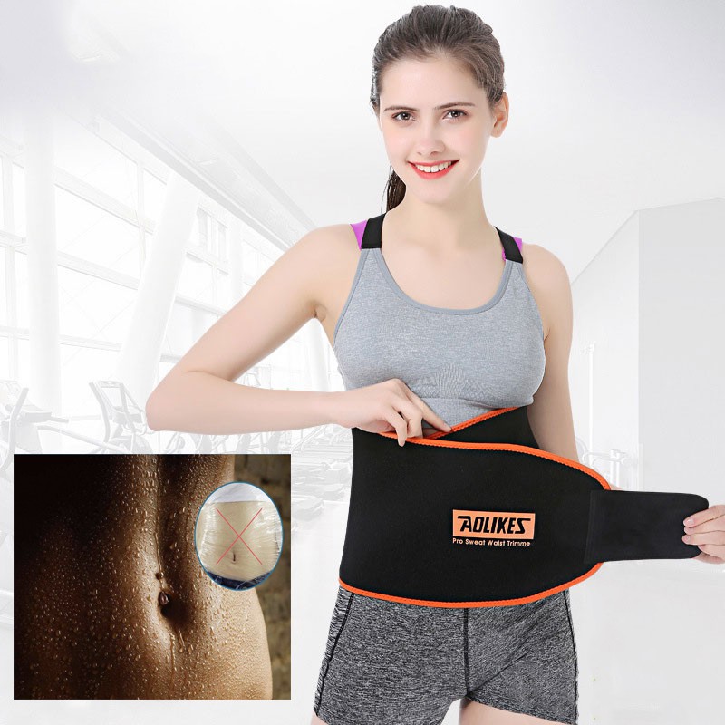 Đai Nịt Bụng Giảm Eo Hỗ Trợ Đốt Mỡ Bụng Hiệu Quả Aolikes (Có Túi Đựng Điện Thoại)