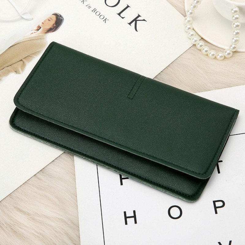 Ví Da Dáng Dài Phong Cách Âu Mỹ Thời Trang Dành Cho Bạn Nữ IELGY