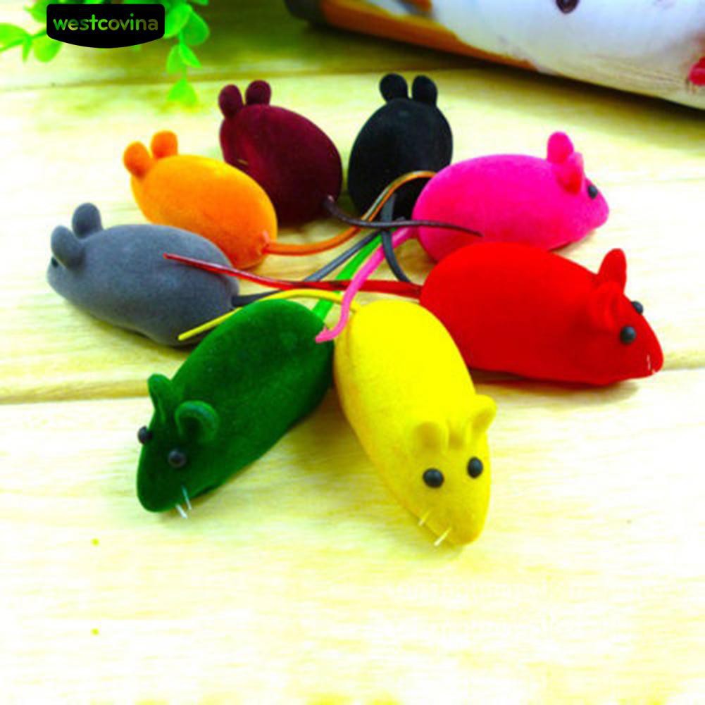 Đồ chơi chuột giả mới lạ cho mèo vui chơi