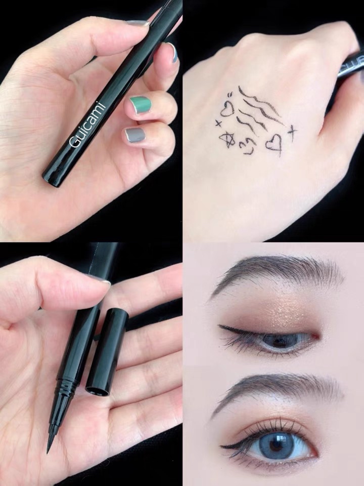 [Hàng mới về] Bút Kẻ Mắt Guicami Màu Đen / Nâu Chống Thấm Nước Nhanh Khô | BigBuy360 - bigbuy360.vn