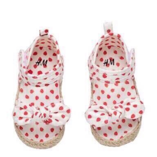 Sandal HM cố bi đỏ