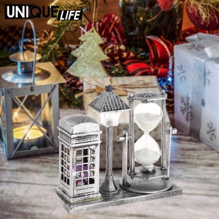 [Đèn đường cổ điển Đồng hồ cát thủ công Đồng hồ thủy tinh cát Hẹn giờ Trang trí nội thất Quà tặng