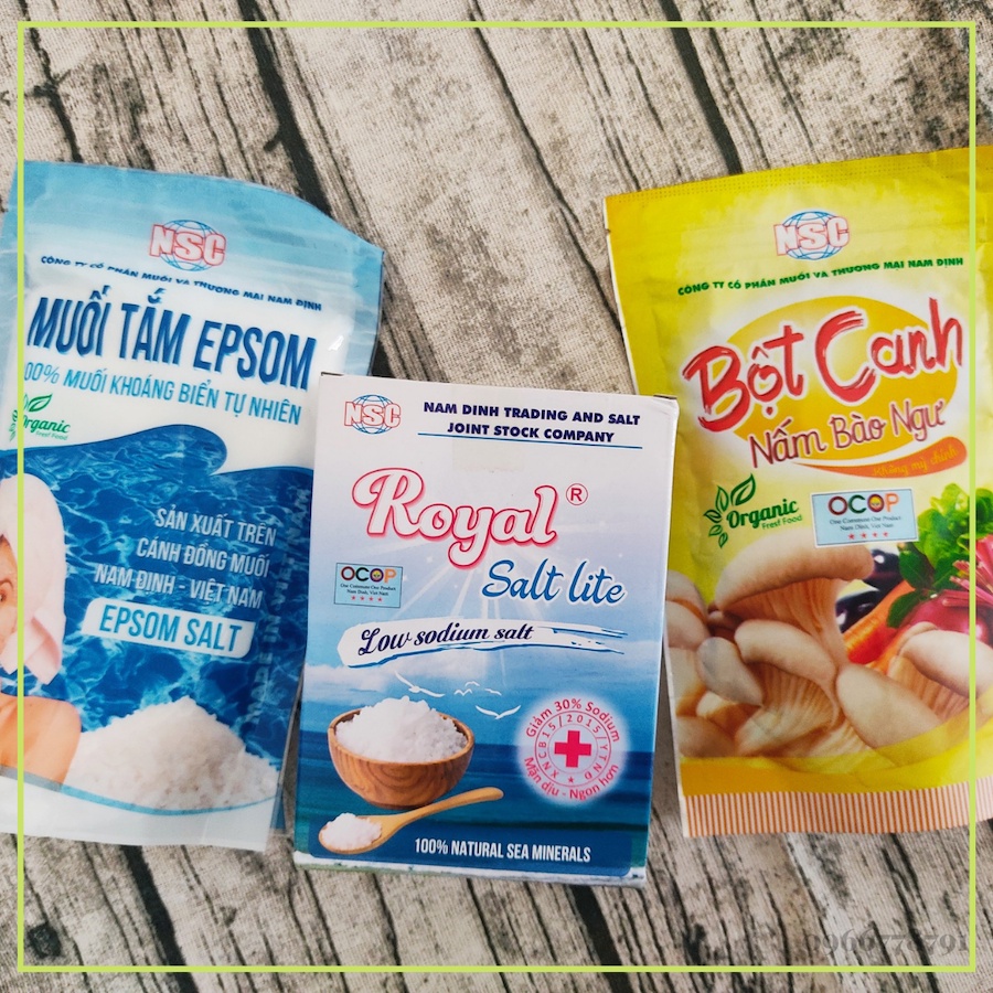 Muối Biển Nhạt Royal- Dành Cho Người Tiểu Đường, Huyết Áp