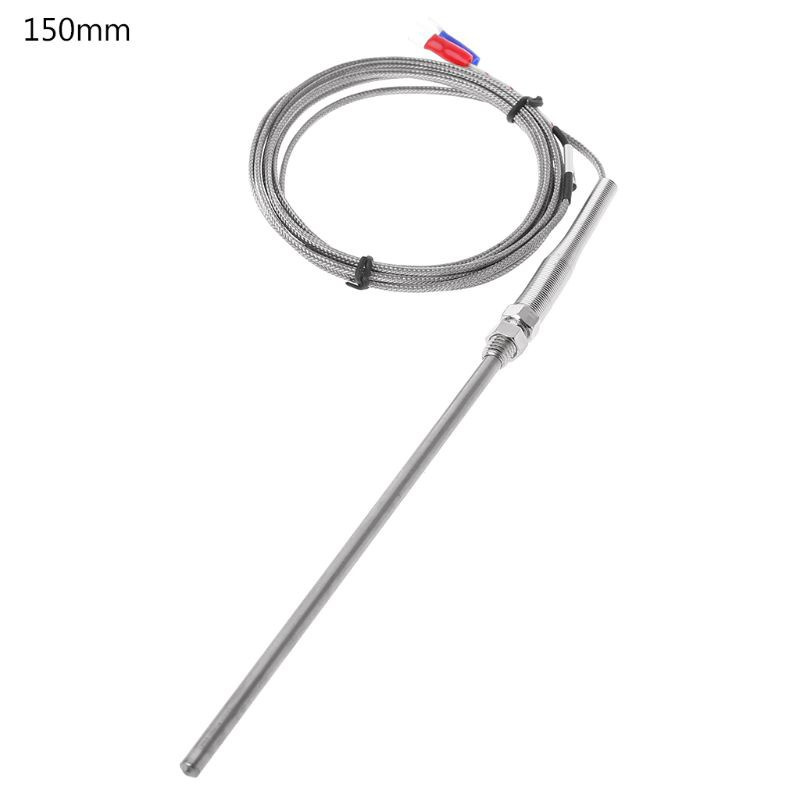 Đầu Dò Cảm Biến Nhiệt 2m Loại K Chất Lượng Cao 50mm/ 100mm/ 150mm/ 200mm 0-400 C