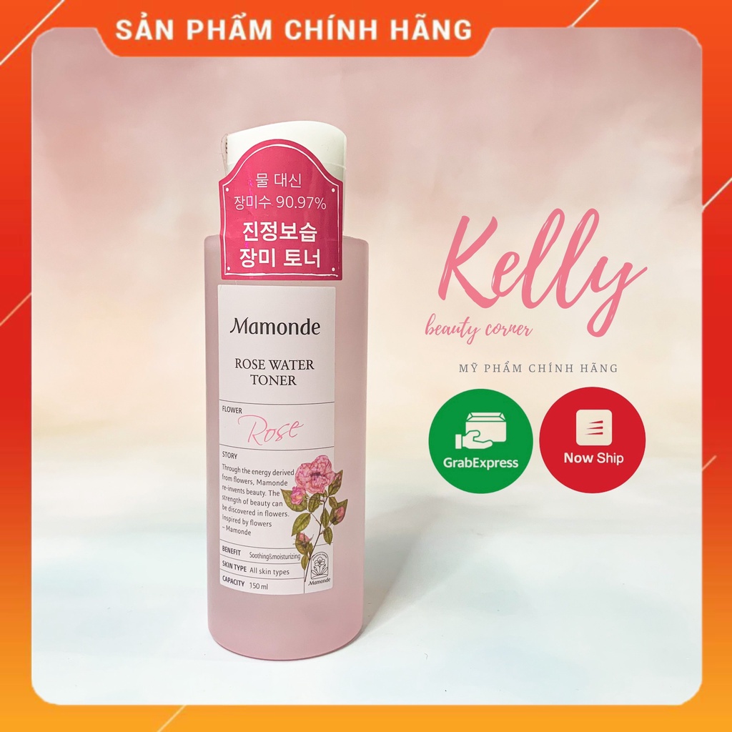 Nước hoa hồng Mamonde Rose Water Toner