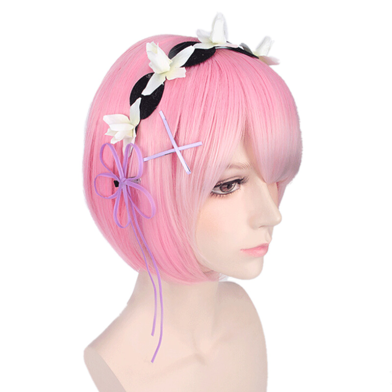 Tóc giả hóa trang nhân vật Ram trong anime Re: