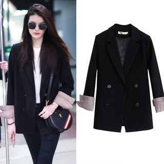 (Sẵn 1 áo size S) LP315 Áo vest đen phối tay kẻ hàng Quảng Châu