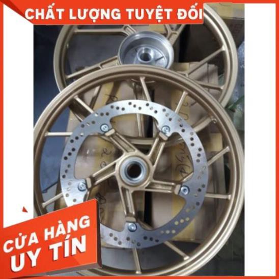 MÂM VÀNH CHO RAIDER 1 ĐĨA (size 1.4*1.6/17) X1R màu vàng (Gold)