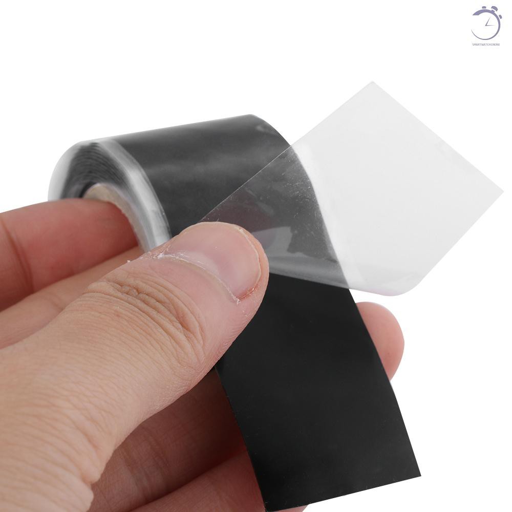 Băng keo cao su silicone tự dính chống thấm nước cho kết nối cáp điện Ống nước♠