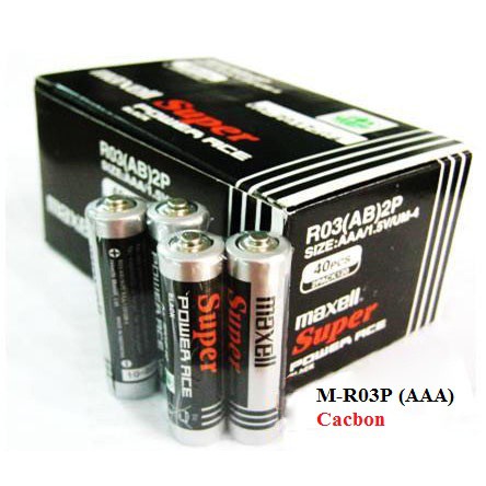 Pin Maxell R03P 3A (1 vỉ 4 viên) (China)