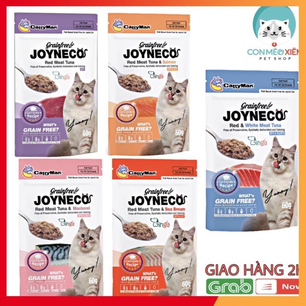 ⚡FREESHIP⚡ Pate cho mèo Joyneco catty man Nhật Bản 60g, thức ăn tăng cân POM'S HOUSE