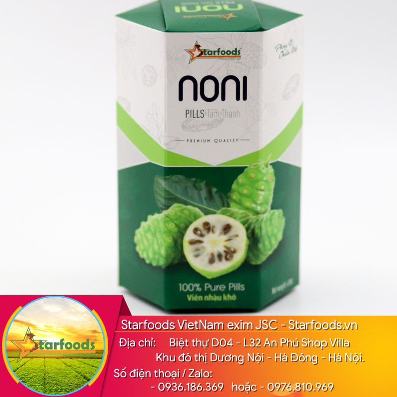 Viên nhàu noni Tâm Thành 400g hộp giấy lục lăng | BigBuy360 - bigbuy360.vn