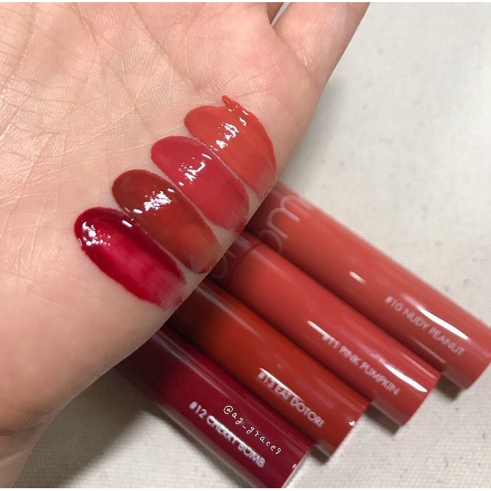 ][4 Màu Mới 10-13] Son Tint Lì Romand Juicy Lasting Tint