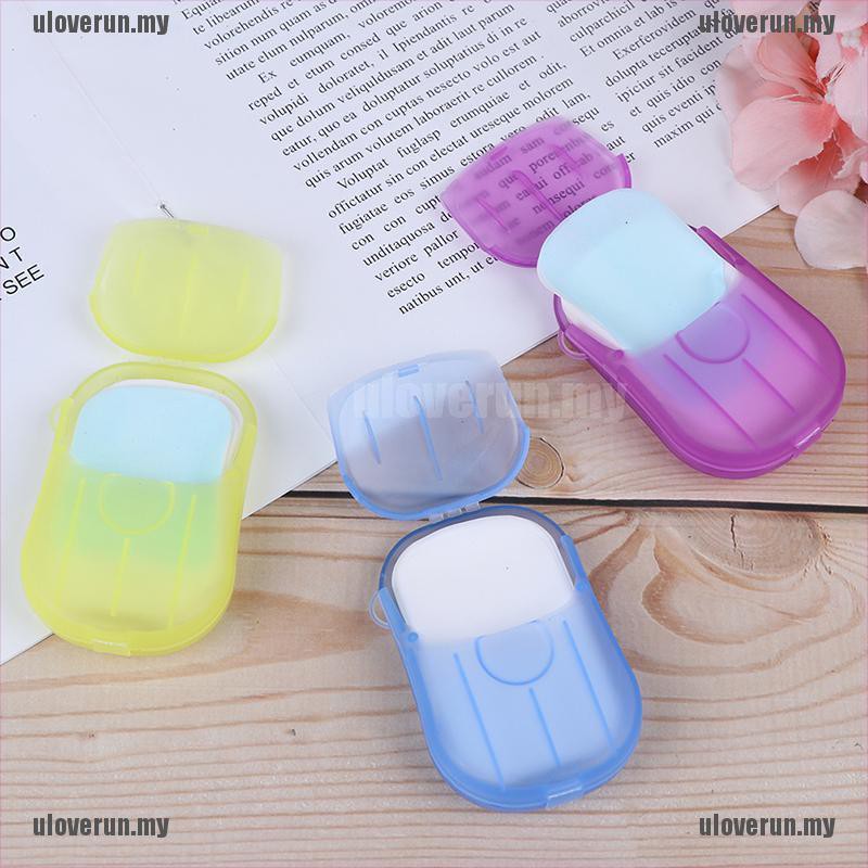 Hộp 20 Xà Phòng Giấy Mini Tiện Dụng | BigBuy360 - bigbuy360.vn