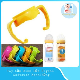 Tay cầm binh sữa Pigeon Softouch cổ rộng dùng cho bình 160ml và 240ml