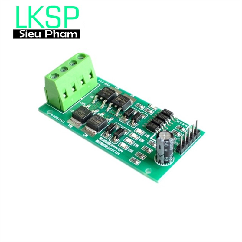 Mạch Điều Khiển Động Cơ Cầu H 5v 12v 24v 5A