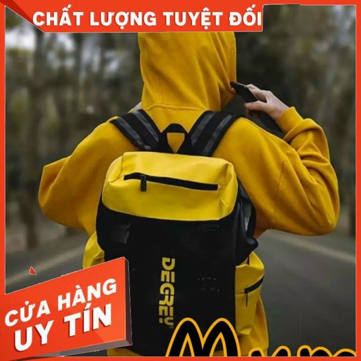 🌈Balo DEGREY Sáng tạo vàng đen🌈Free ship🌈