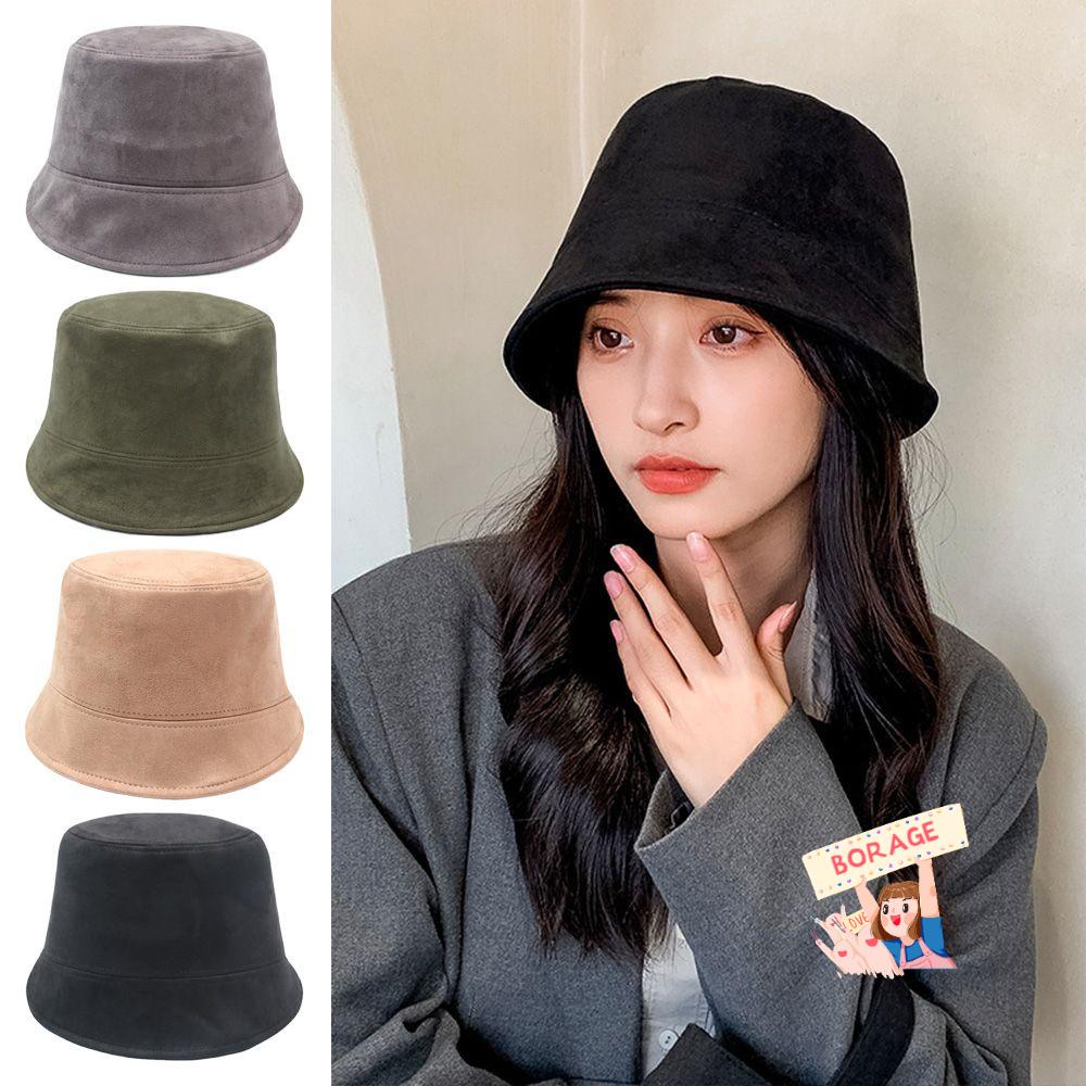Nón Bucket Chất Cotton Thiết Kế Unisex Hợp Thời Trang
