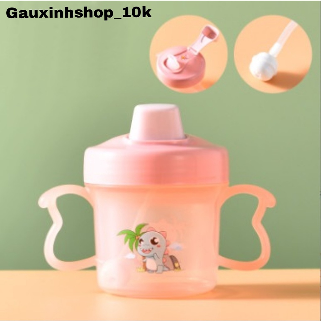 Bình tập uống cho bé có van chống sặc và uống mọi tư thế dung tích 300ml