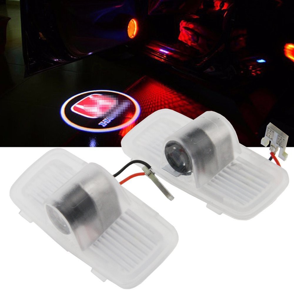 Bộ 2 Đèn Led Logo Gắn Cửa Xe Hơi Honda Accord 2003-2013 Crosstour 2010-2013 Chất Lượng Cao