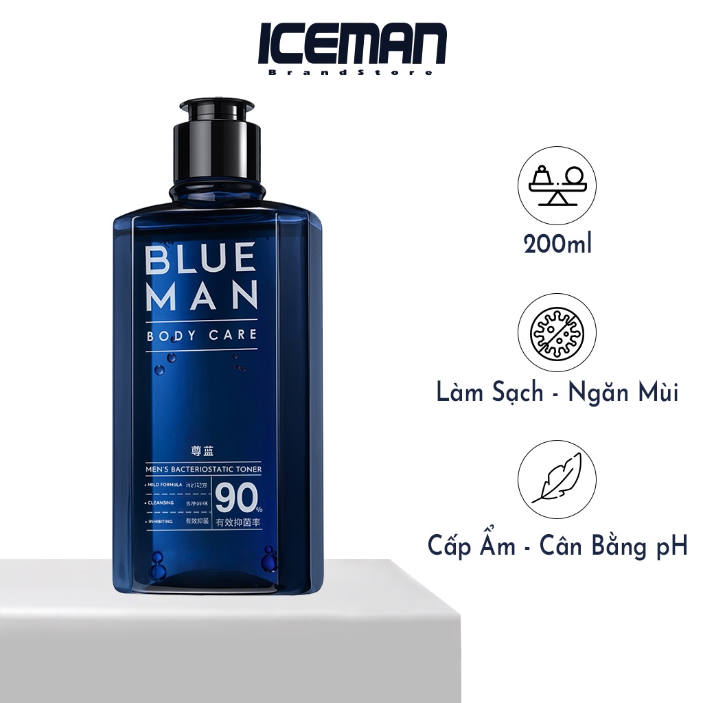 Dung Dịch Vệ Sinh Nam Lành Tính khử Mùi Blueman 200ml ZL179