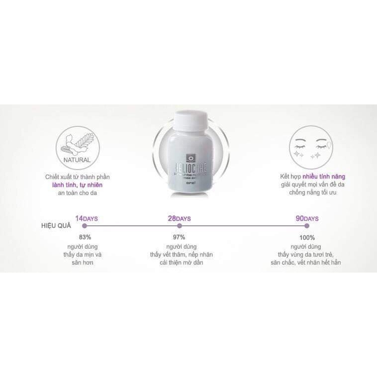 [ĐỦ BILL] Viên uống trắng da Heliocare Purewhite Radiance Max 240 (60 viên) | BigBuy360 - bigbuy360.vn