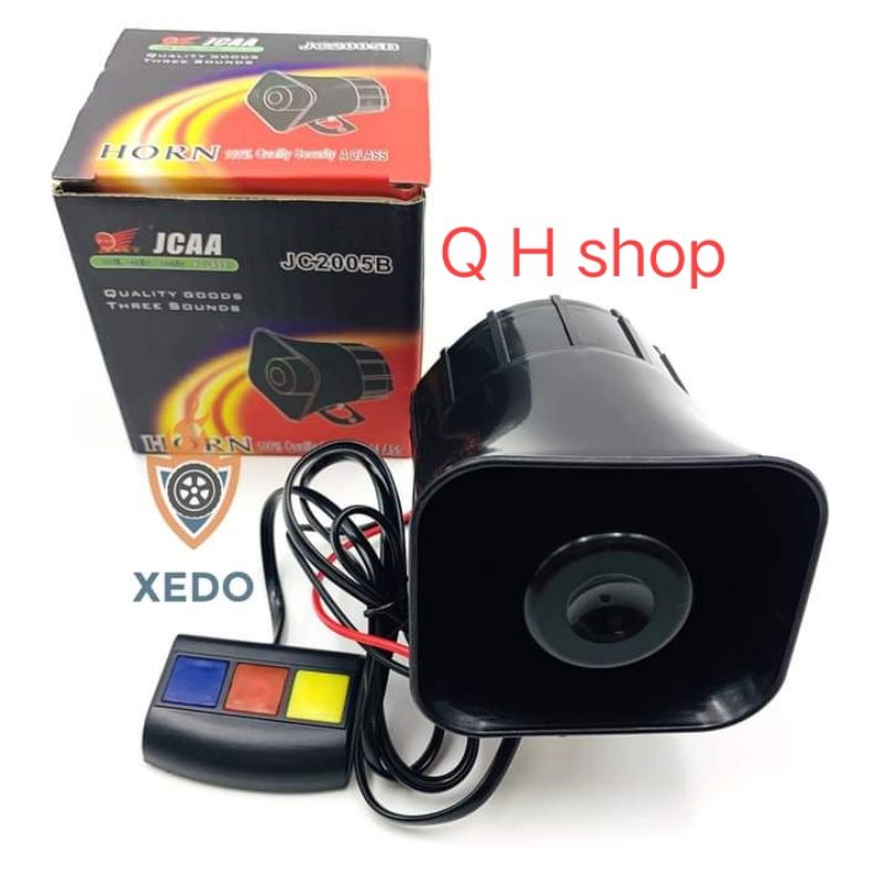 Còi hú 3 chế độ giả tiếng công an 12v gắn nhiều dòng xe