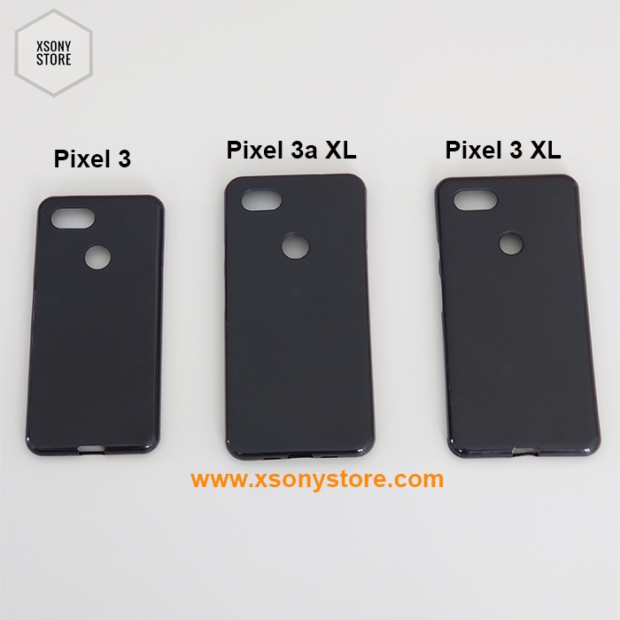 Google Pixel 3 / Pixel 3a XL / Pixel 3 XL - Ốp dẻo nhám chống vân tay