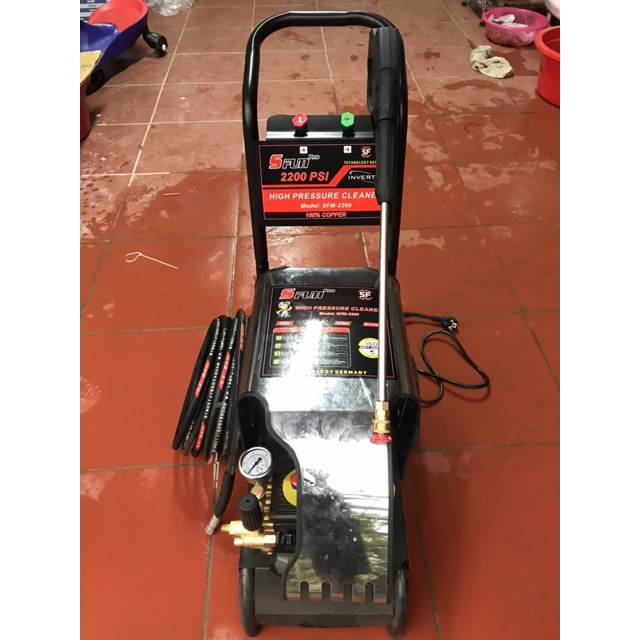 Máy rửa xe Safun SFM 2200   giá trên đã bao gồm phí vận chuyển toàn quốc